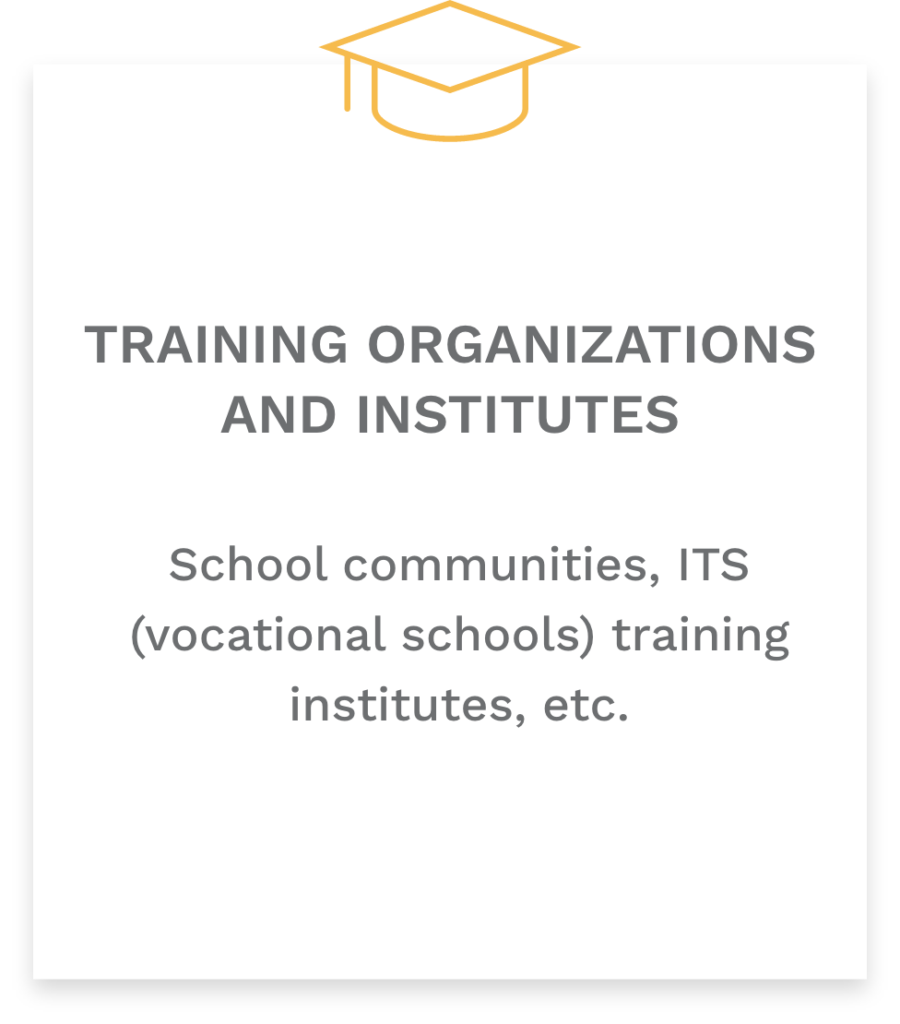 Logo of organizations and training institutes
