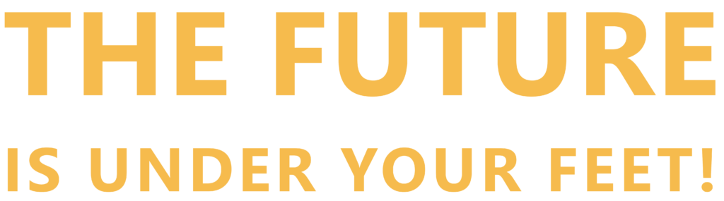 Logo Format "The future? Is under your feet”